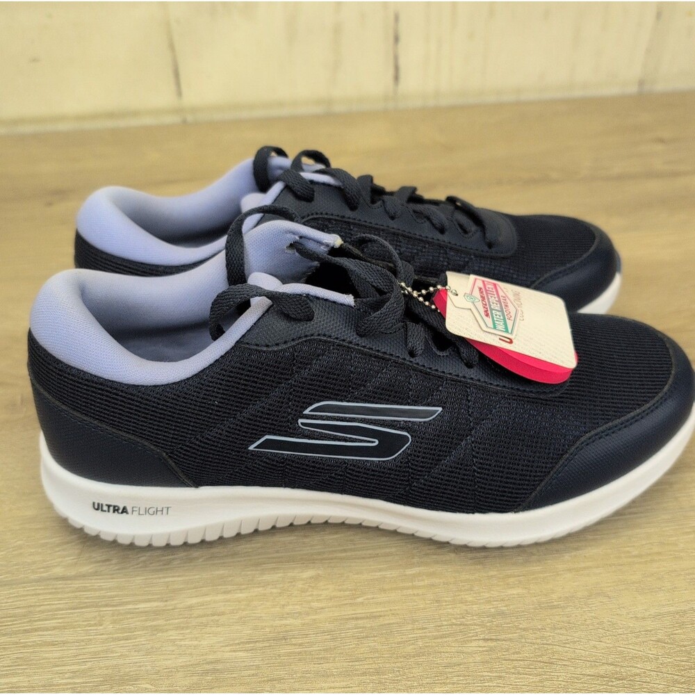 Skechers Women's Go Golf Max-Fairway 4 Navy/Purple Golf Shoes Size 9 Brand New - Picture 4 of 7